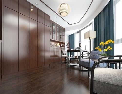 山水画|181平米三房两厅，把中式装修做到如此精致，老少都爱上了中式风