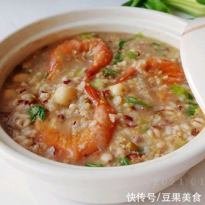  自从学会虾干油姜杂豆粥，就没有不想吃饭的时候