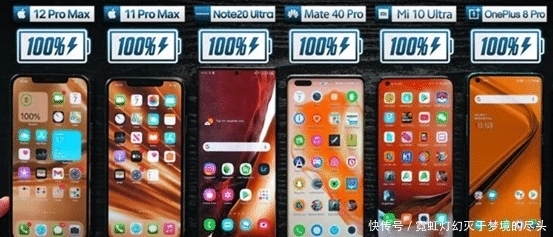 Max的电量|6款手机续航对比：华为Mate 40 Pro续航才倒数第三，续航最强是它