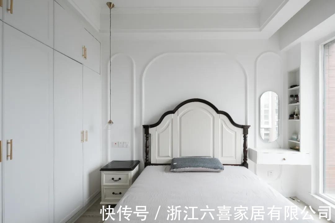 阳台|85平混搭风极简风设计,极致利用每一寸空间