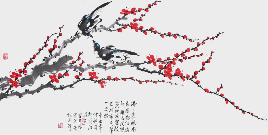 湘潭师范学院！翰墨丹青展风采——画家曾景祥花鸟画作品欣赏