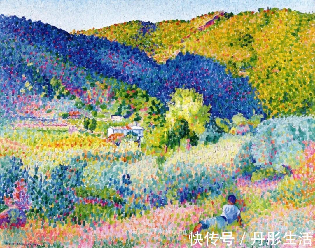 点彩|新印象派中,色调最生动,色阶最耀眼的点彩画家!