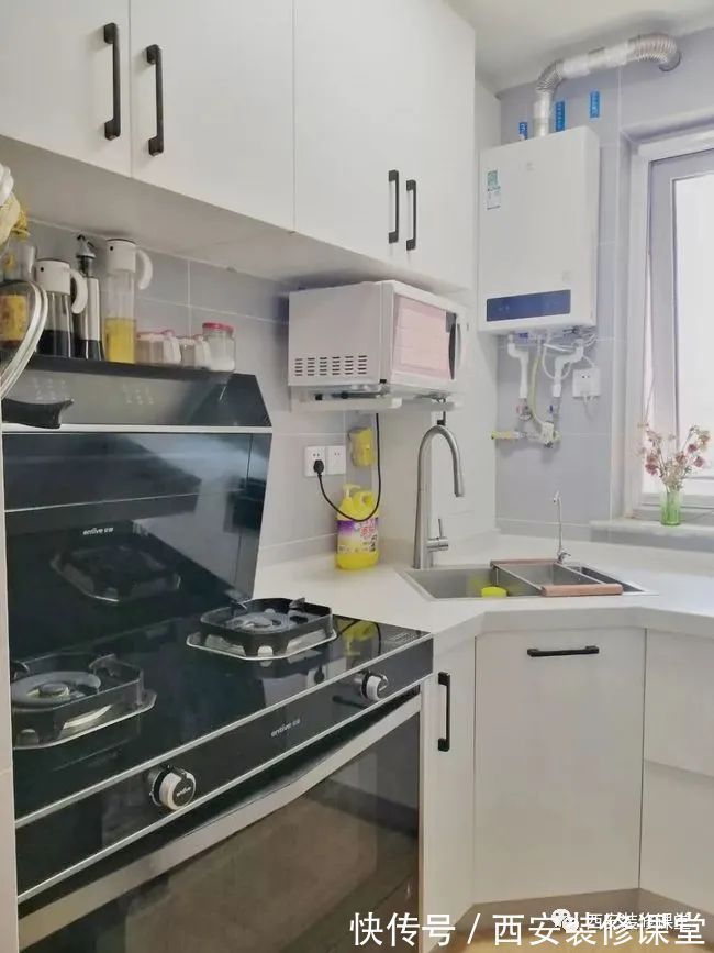 鞋柜|55㎡一室改两室,麻雀虽小五脏俱全