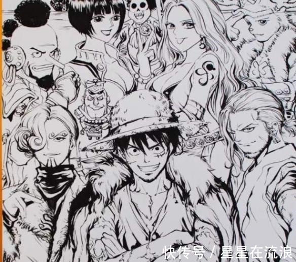 布鲁克|十年后的草帽一伙,路飞满身伤痕,索隆长发飘飘,布鲁克发福了