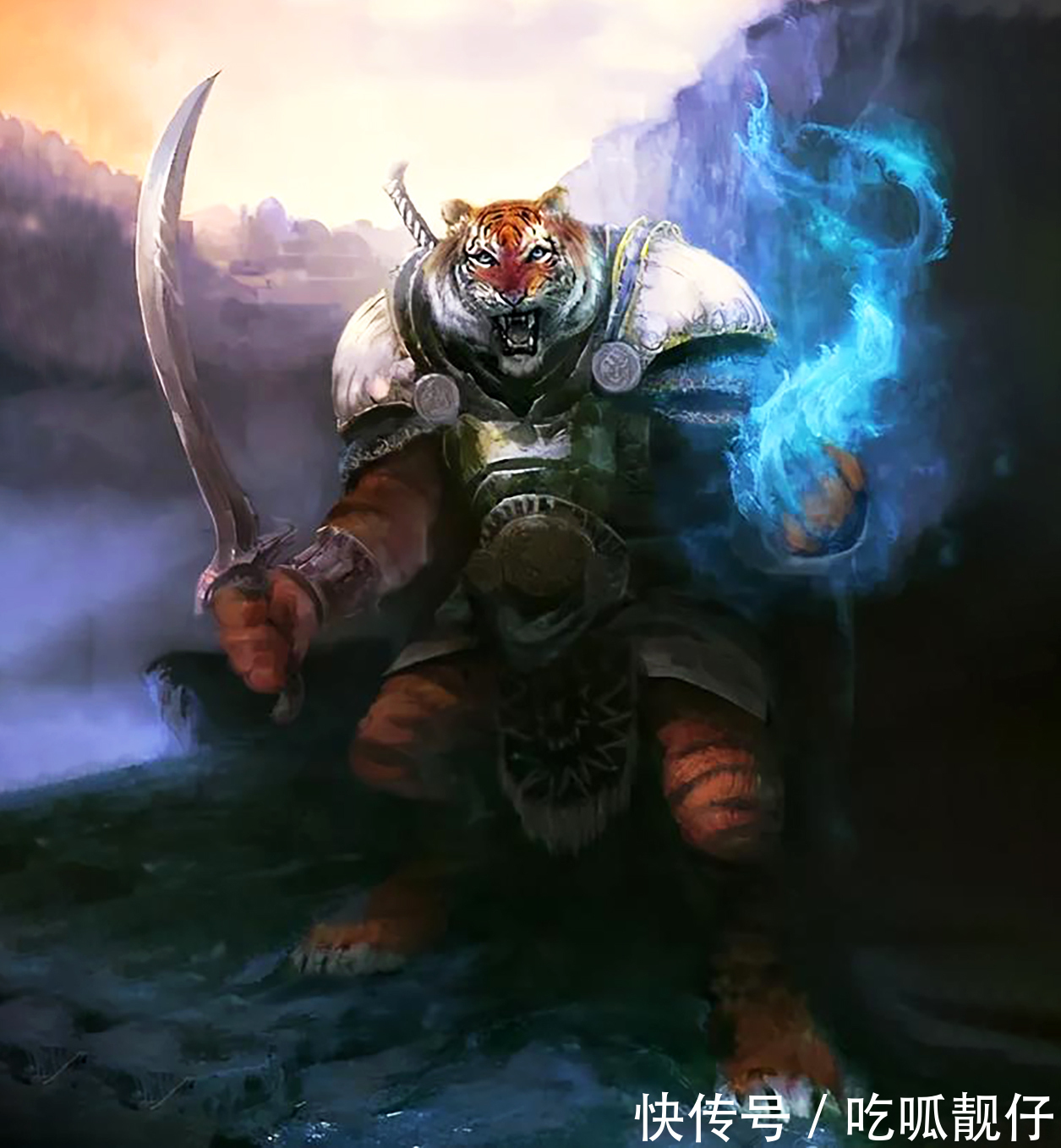 玄坛黑虎&神话传说中“最强悍的六只虎”:赵公明的“玄坛黑虎”无缘前三