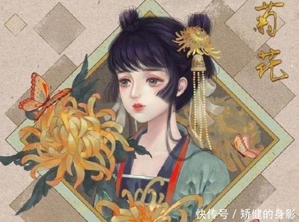 绝色|画师将花朵拟人变成美少女,昙花是绝色仙女,只有玫瑰花最特别