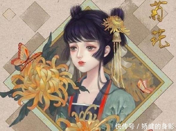 绝色|画师将花朵拟人变成美少女，昙花是绝色仙女，只有玫瑰花最特别