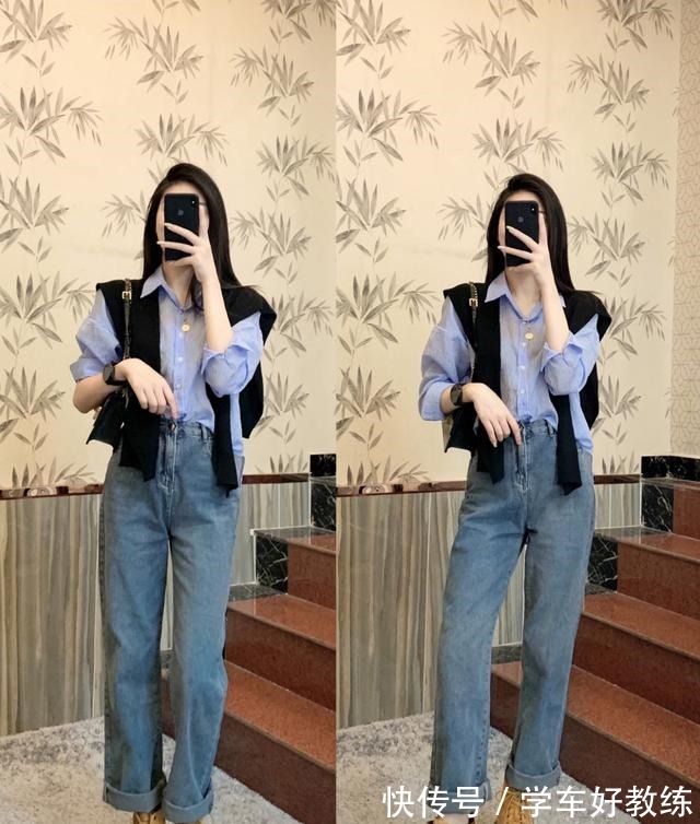 ins风 早秋穿搭|叠穿西装 get韩系欧尼ins风穿搭!