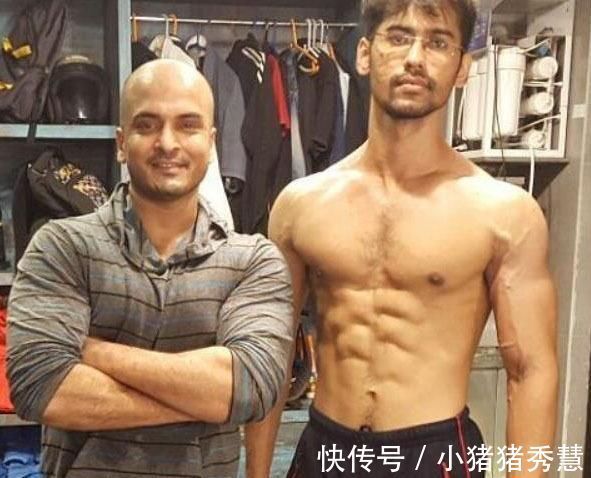 肌肉男|短短几年, 骨瘦如柴的小伙子, 通过健身训练变成肌肉男