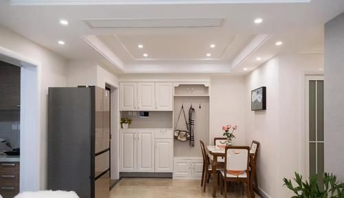 柜子|小区86㎡样板房只花了8W?邻居看了都说不信,这也太漂亮了