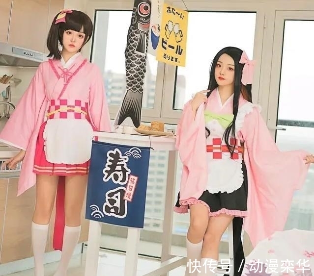 祢豆子|《鬼灭》COS:白袜香奈乎遇上黑袜女版无惨,却馋哭了一旁的恋柱