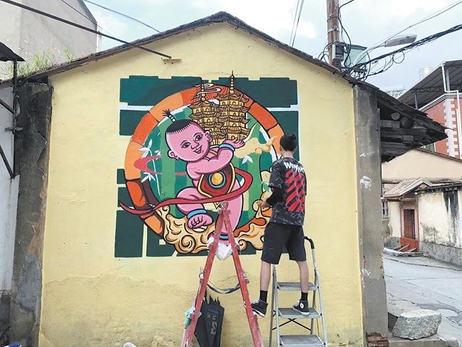 鲤城区|泉州:24个特色墙绘让旧墙焕新颜