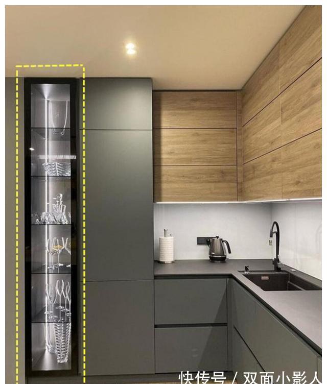 档次|厨房收纳空间不够大？学她这样做侧边柜，不仅收纳储物强还上档次