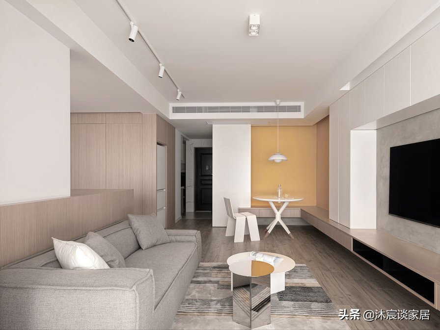 家居|他的新家,走进那一刻,幸福感立即涌现,干净清爽的氛围十分美好