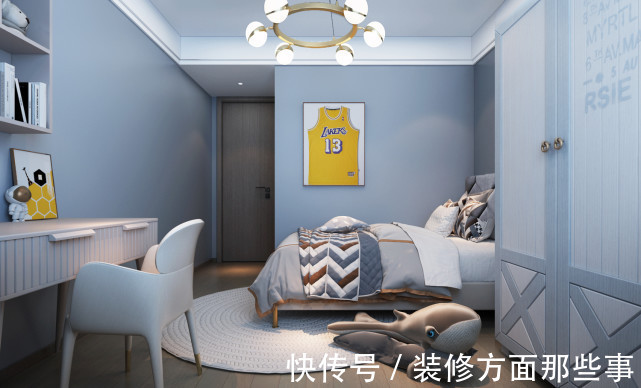 生活质量|190㎡现代轻奢,多样的色彩使室内空