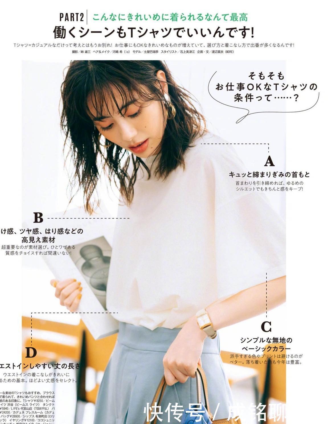 印花|夏季T恤衫才是“赢家”！选对颜色配对单品，时髦减龄两不误