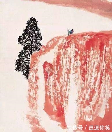 黄河#石鲁山水画赏析