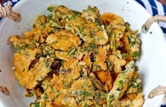 鲜美|这个菜的叶子是个宝，简单炒一炒鲜美又好吃，孩子常吃对眼睛好