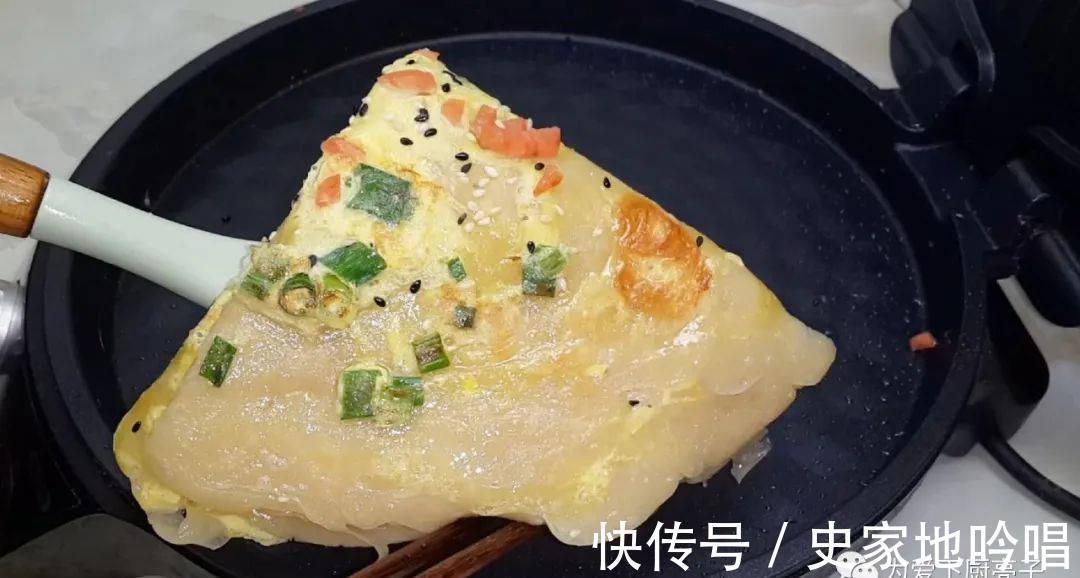 新手|早餐饼怎么做才简单吗,教你一招,5分钟烙三张,新手一次就成功