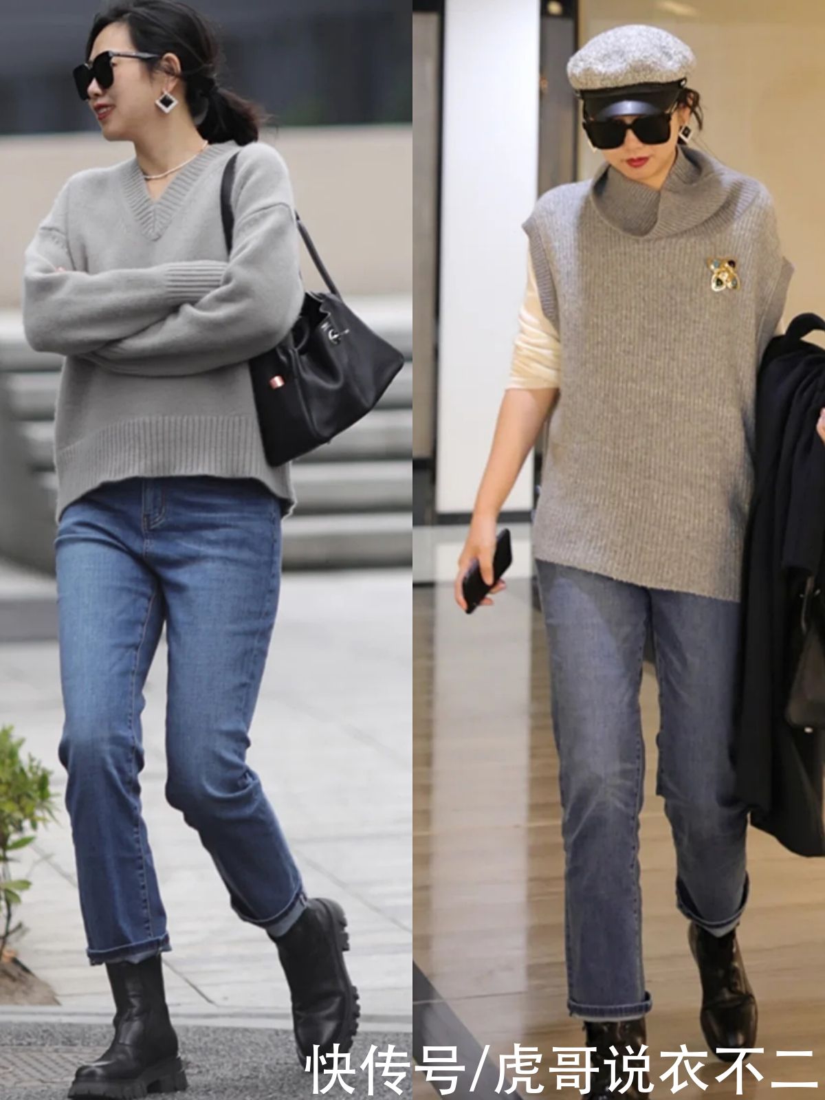 梨型身材的中年女人，学这位博主的优雅打扮，简约高级又显身材