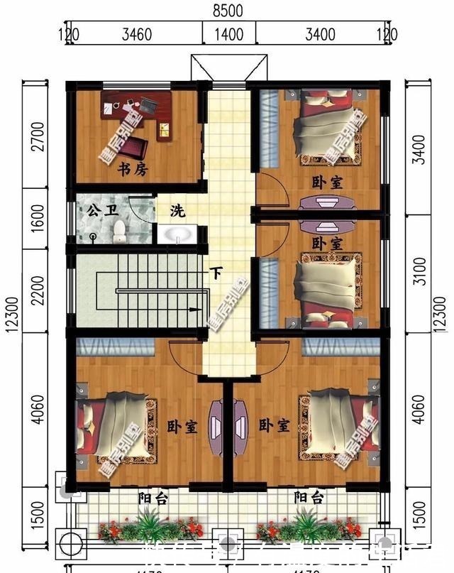 别墅|颜值好造价低的两层别墅,适合小宅基地,20来万就能搬进洋房!