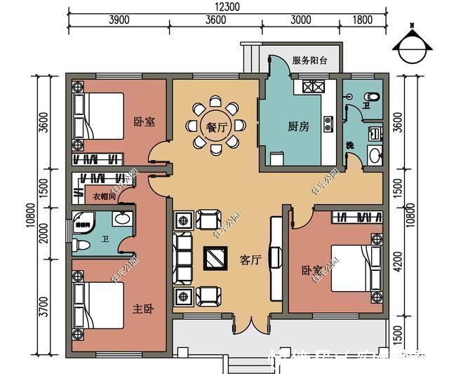 屋顶|回农村给父母盖养老房,20多万就够了,3套图纸你喜欢哪套