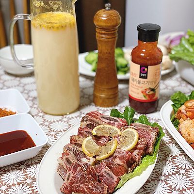  生抽1勺?|家庭版韩式烤肉(含腌料蘸料配方)