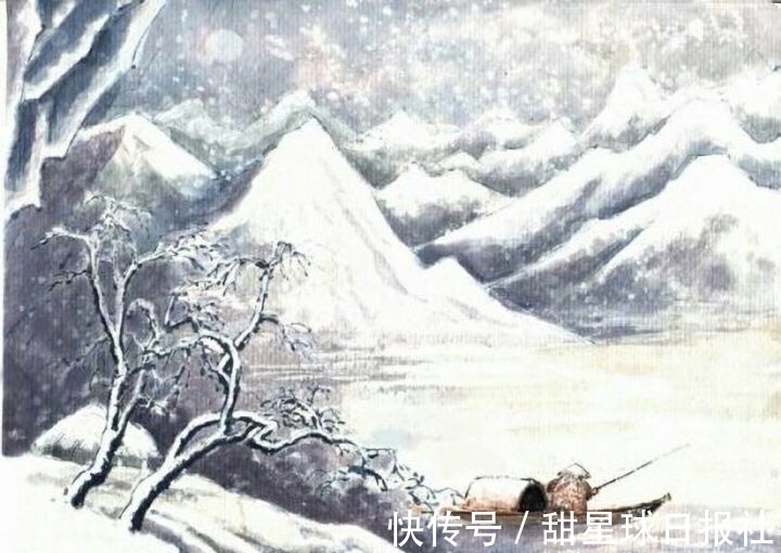 夜雪#唐诗中不得不读的5首咏雪小诗,第一首最佳,最后一首绝了