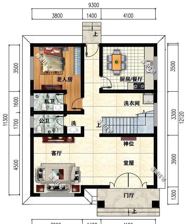 简欧|老家有块小宅基地,盖一栋简欧风格住宅,让父母颐养天年