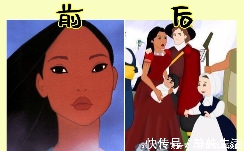 白雪公主和七个小矮人|当迪士尼公主成为妈妈,安娜温柔,连调皮的长发公主也变了一个样