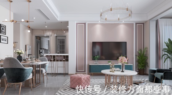 装修|140平简欧风四居室,营造典雅、自然、高贵的气质、浪漫的情调