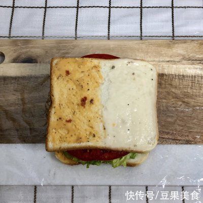 沙拉|这道沙拉三明治，分分钟光盘