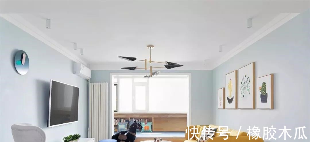 小清新|63㎡北欧两居室,小清新风格,温馨又惬意!