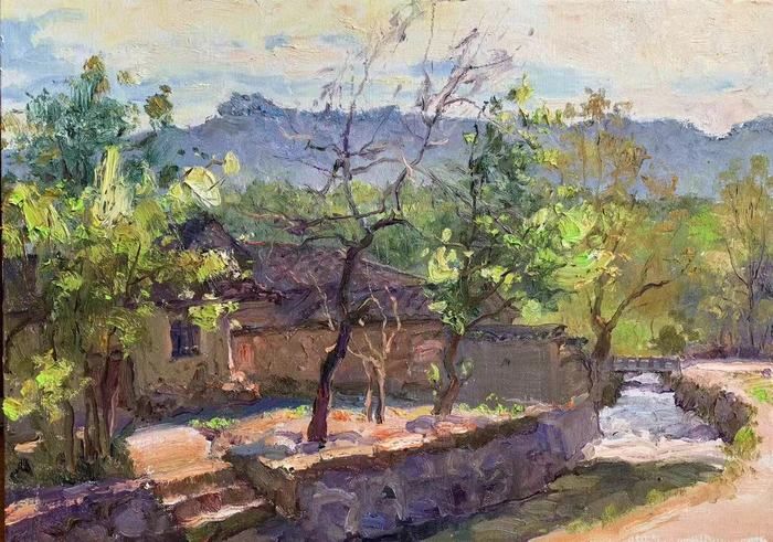 油画|书画名家:张利华 油画——作品欣赏