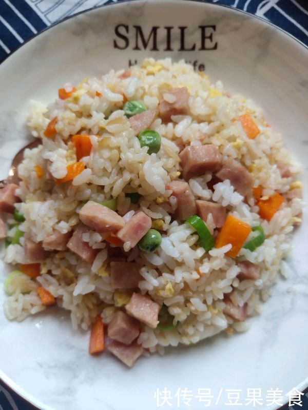 爱心|有了#巨下饭的家常菜#家常炒米饭,爱心早餐省时做