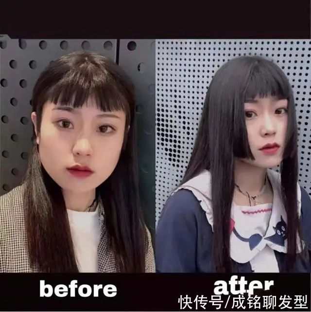 头皮|脸圆脸大的女生避开四类发型，试试万能刘海+外增高，巨显脸小
