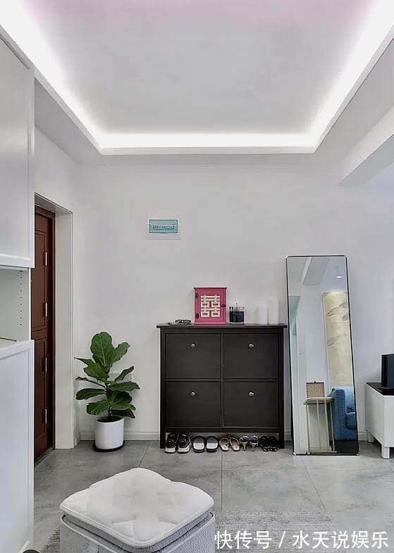层高|预算不足照着装，吊顶美化房梁，全屋大白墙，温馨耐看！