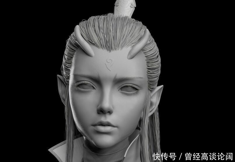 太乙真人|10万元敖丙手办,30万根头发可见,脸上还有红血丝