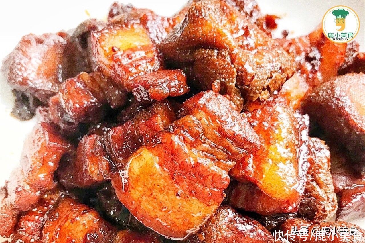 红烧肉|红烧肉柴硬难嚼,只因为五花肉焯水了!教你3个诀窍,酥嫩不肥腻