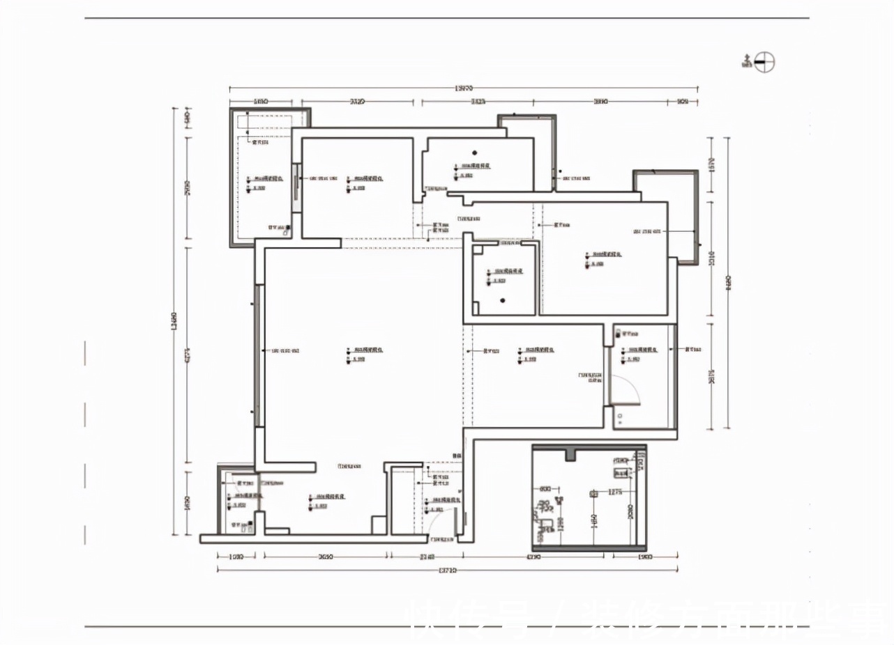 装修|122平北欧风二居室,一个开放式的大豪宅