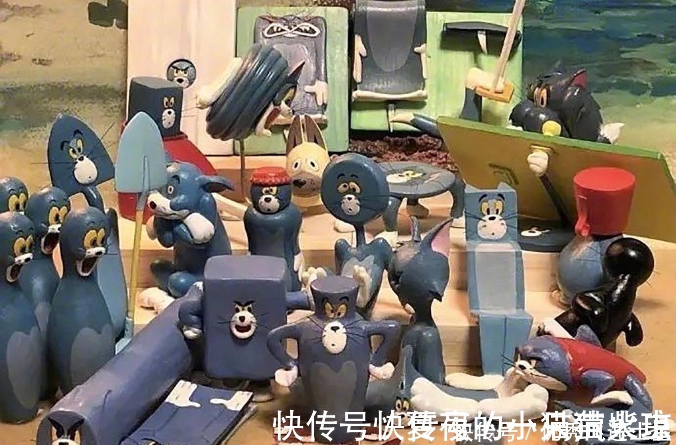 火影|二次元粉丝自制手办,看到猫和老鼠笑了,见到巨型高达跪了