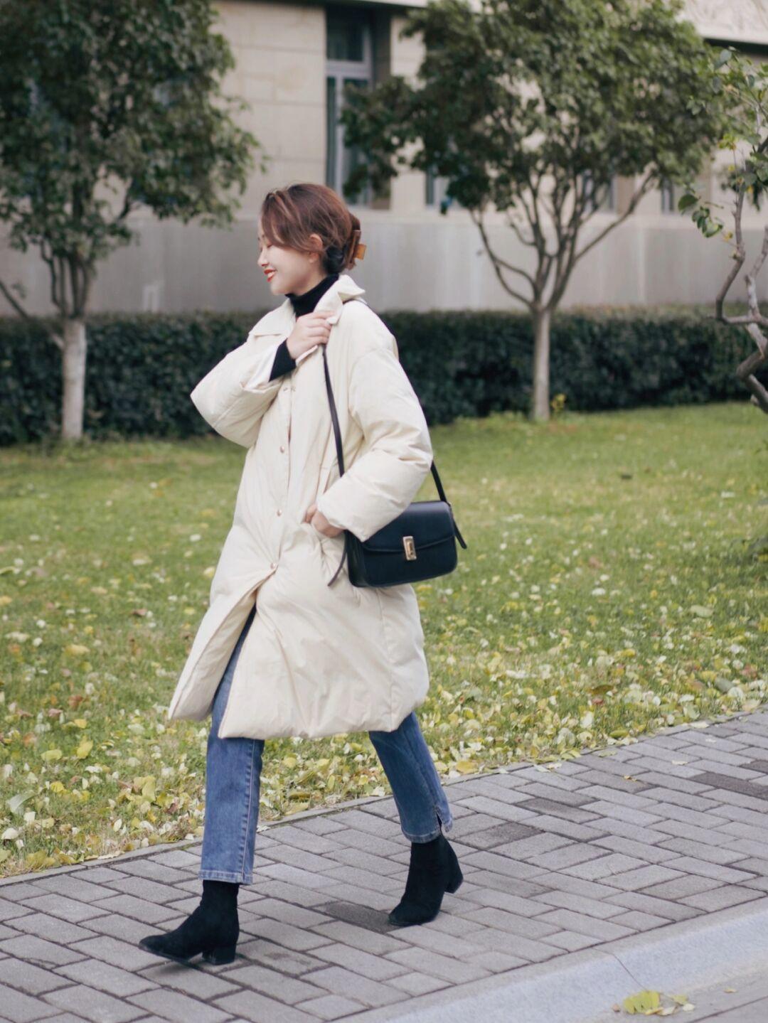 高级|长得美不如穿的美,羽绒服才是冬季的必备,轻松穿出高级感