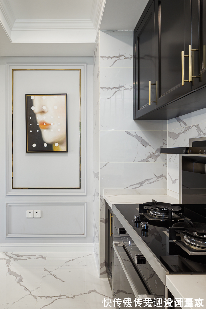 四居|130㎡轻奢四居，融入美式的沉稳庄重，打造温柔的质感生活