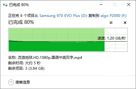 tlc|兼具品质与极致性价比 aigo P2000 NVMe SSD评测