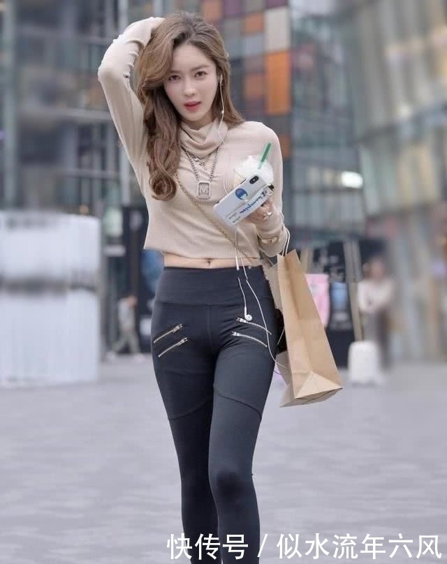 纤细身型如何穿衣服,紧身裤呈现你的美