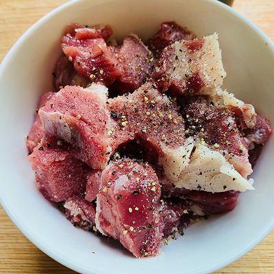 土豆|孜然土豆牛肉粒
