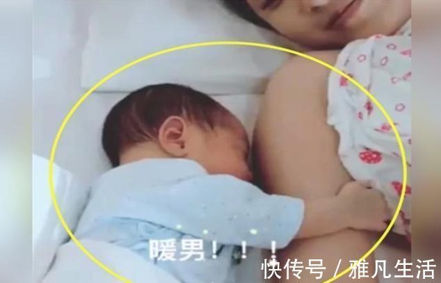 举动|剖腹产妈妈第一次看到宝宝，宝宝居然有这样的举动，真的太感动了
