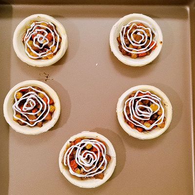 黑椒味蛋挞披萨