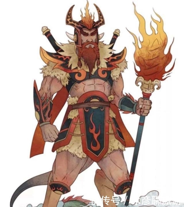 盘古与烛九|中国神话中的最强怪兽,可以跟盘古大神平起平坐,近乎于无敌