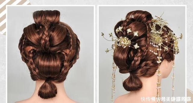 皮筋|惊艳!中式新娘发型这样做,魅力值满分